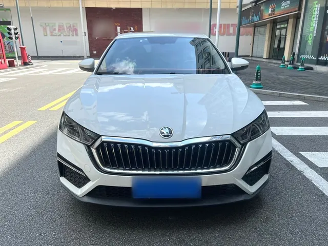 Шкода Октавия Про из Китая — спереди
